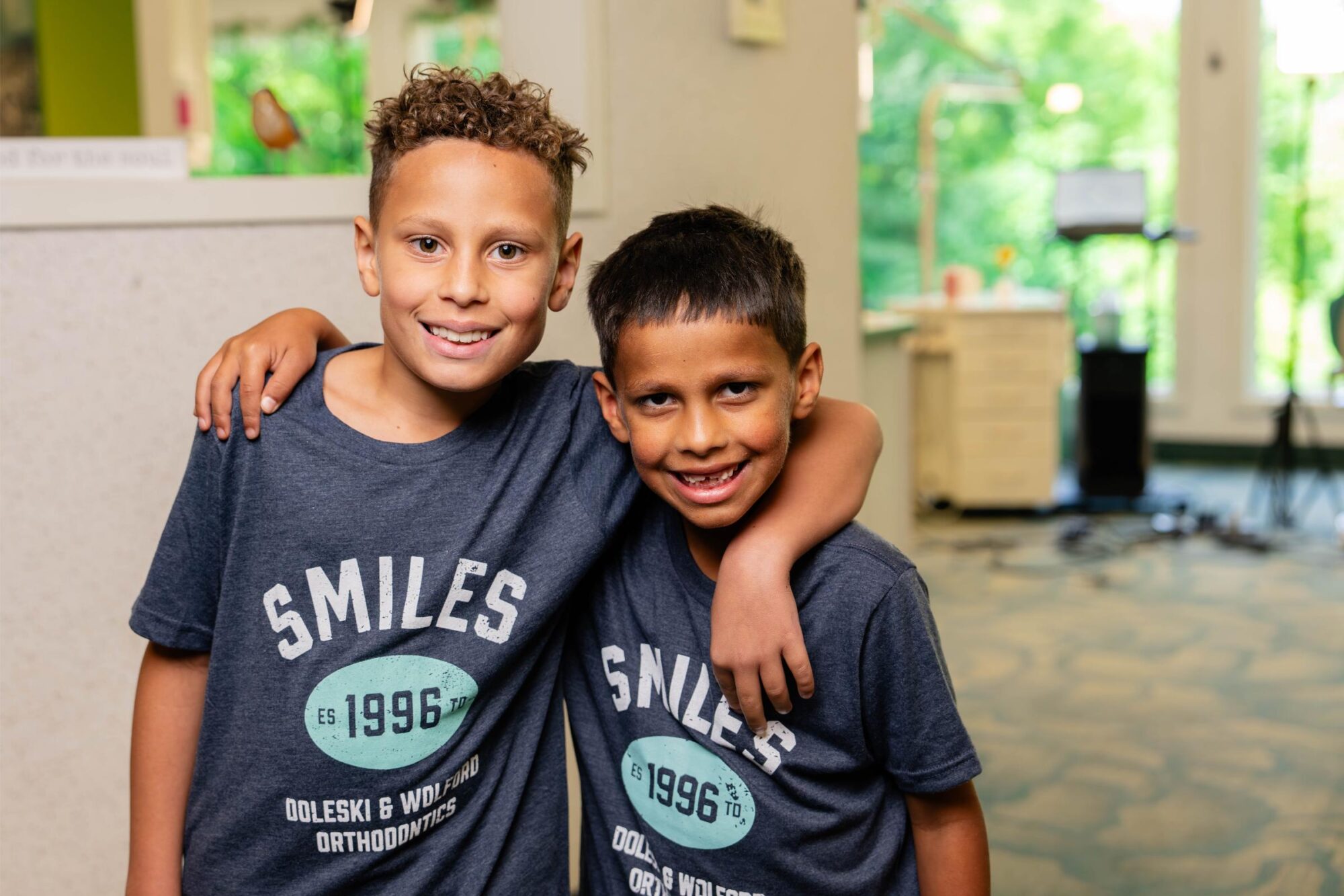 Happy orthodontics patient smiling after treatment at Doleski and Wolford Orthodontics near Sherman NY